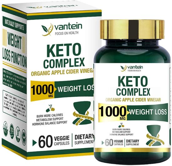 Keto Pills, 60 Capsules Fat Burner & Weight Loss Supplement Formula Keto Burn Diet Pills, Women Men Appetite Suppressant Increases Energy Support, 30 Day Supply