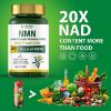 NMN Supplement, 500MG (120 Capsules) NMN Nicotinamide Mononucleotide Powder for Supports Anti-Aging, Longevity and Energy, Enhance Concentration, Naturally Boost NAD+ Levels