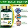 Liver Cleanse Detox & Repair, Liver Support Supplement Artichoke - Dandelion Root Support Healthy Liver Function Detox Cleanse Capsules Boost Immune System Relief with Milk Thistle Extract