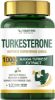 𝐓urkesterone Supplement 1000mg, Muscle Building and Mood Boost, 𝐌ale 𝐒trength 𝐄nhancer and Immune Booster - 120 Vegan Capsules