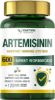 Artemisinin 600mg (Artemisia Annua), 120 Vegan Sweet Wormwood Extract Capsules Support Healthy Aging, Improve Immune Function Digestive Promote Cell Repair and Anti-Aging