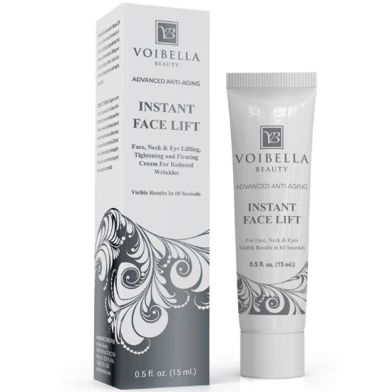 Instant Face Lift Cream,Anti-Aging Skin Tightening & Lifting Serum with Hyaluronic Acid, Effective Smooth Fine Lines,Wrinkles & Visibly Hide Loose Sagging Skin for All Skin Types