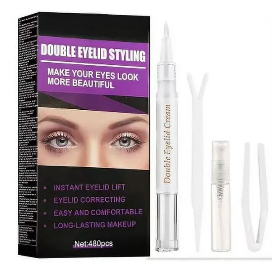 Eyelid Tape, Invisible Eyelid Lifter Strips, Waterproof Double Eyelid Stickers for Hooded, Droopy, Uneven 480PCS