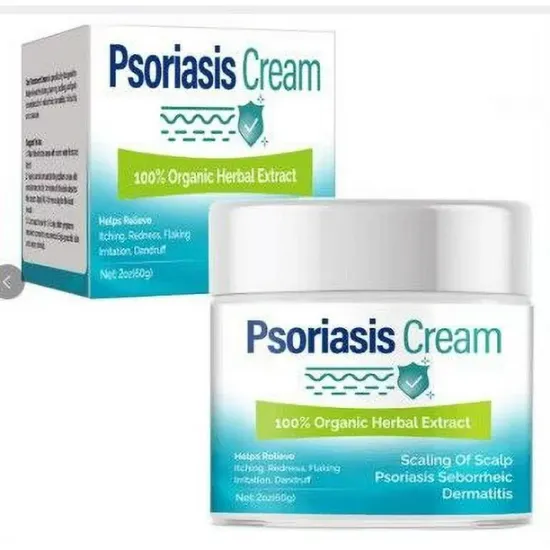Psoriasis Cream, Scalp Treatment for Face and Body, Effective for Psoriasis, Folliculitis Treatment, Dry Scalp, Dandruff,Herbal Anti Itch Cream Extra Strength