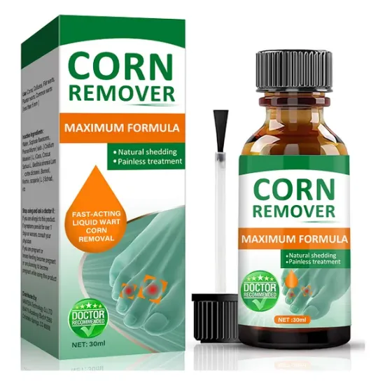 Corn Remover and Callus Remover for Fast-Acting Foot Care - Plantar and Common Callus Remover Treatment for Kids and Adults