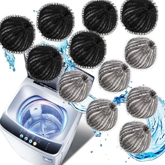 Pet-Hair-Remover-for-Laundry Pet-Hair-Catcher Lint-Remover-for-Washing-Machine Dog-Hair-Remover 12PCS