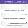 Face Lift Tape, Invisible and Instant Face Lifting Sticker, Ultra-thin Lift Tape for Neck and Facial Wrinkles, Saggy Skin, Double Chin, 90Pcs