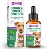 Throat Soother Drop for Dogs, Natural Throat Supplement for Dogs, Sore Throat&Allergy Relief, Improve Dry/Wet/Barky Cоugh and Whêezing