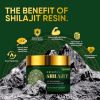500mg Himalayan Shilajit Resin Supplement, 85+ Trace Minerals Complex for Brain Booster & Energy, Immune Support, Overall Health - 50g (2-3 Month Supply)
