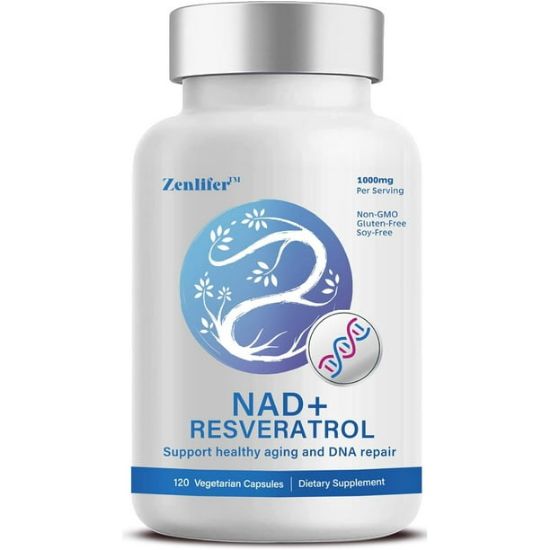 Picture of NAD+ 1000MG Resveratrol Boosting Supplement