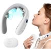 Picture of Neck Massager with Heat, Portable Electric Neck Massager for Pain Relief Deep Tissue, Lymphatic Drainage Massager with 10 Modes&16 Levels, 130g Ultra-Light Wear, Relax Gift for Her/Him/Friend/Dad/Mom