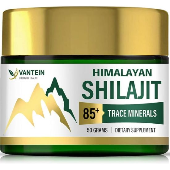 Picture of Himalayan Shilajit Resin Supplement 500mg, 85+ Trace Minerals Complex for Brain Booster, Energy, Immune Support, Overall Health - 50g (2-3 Month Supply)