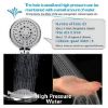 Picture of Shower Head, 5 Settings Shower Heads with Handheld, High Pressure Anti-Leak, Adjustable & Chrome