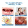 Picture of Nail Biting Treatment For Kids, Anti-Nail-Biting Polish, No Biting Nail Polish, Thumb Sucking Stop for Kids, Nail Biting Deterrent, Bitter Taste, Non-Glossy, 2pcs