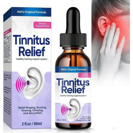 Picture of Tinnitus Relief for Ringing Ears, Natural Herbal Formula Ear Ringing Relief Drops, Tinnitus Oil Effectively Relieve Earache and Improve Hearing