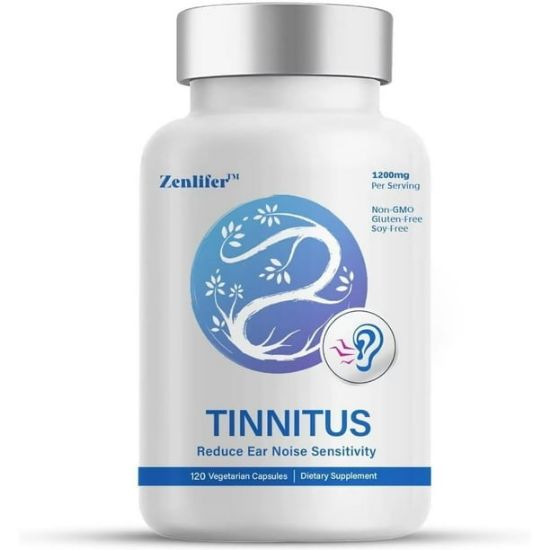 Picture of 1200MG Tinnitus Relief for Ringing Ears Supplements 120 Capsules