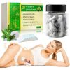 Picture of 60Pcs Be-ll-y Pa-tc-h, Natural Wor-mw-ood Essence Pil-ls, Moxa Moxibu-stion Navel Wor-mw-ood Sti-c-ker, B-ell-y Sti-ck-er